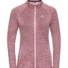 Outdoor Clothing ODLO | Odlo Mid Layer Full Zip Tencia 542561