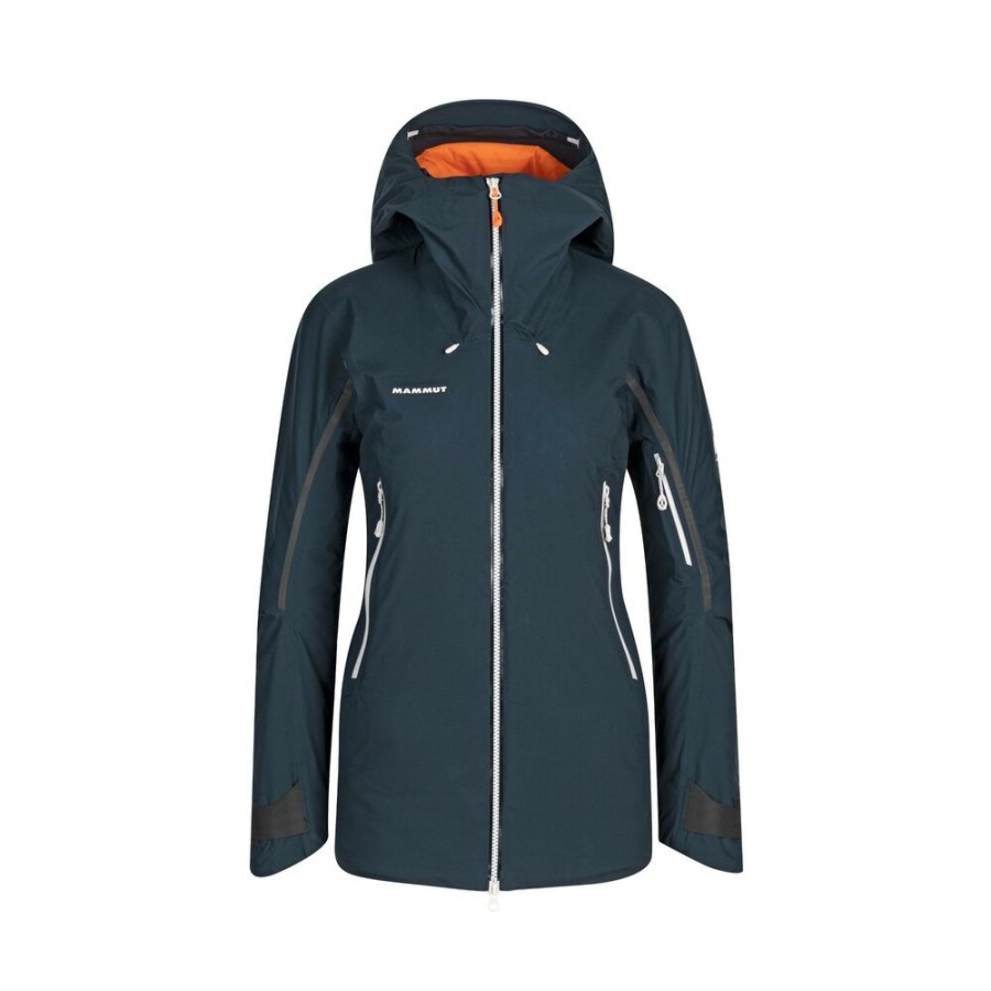 Outdoor Clothing MAMMUT | Mammut Nordwand Thermo Hs Hooded Jacket Women Night