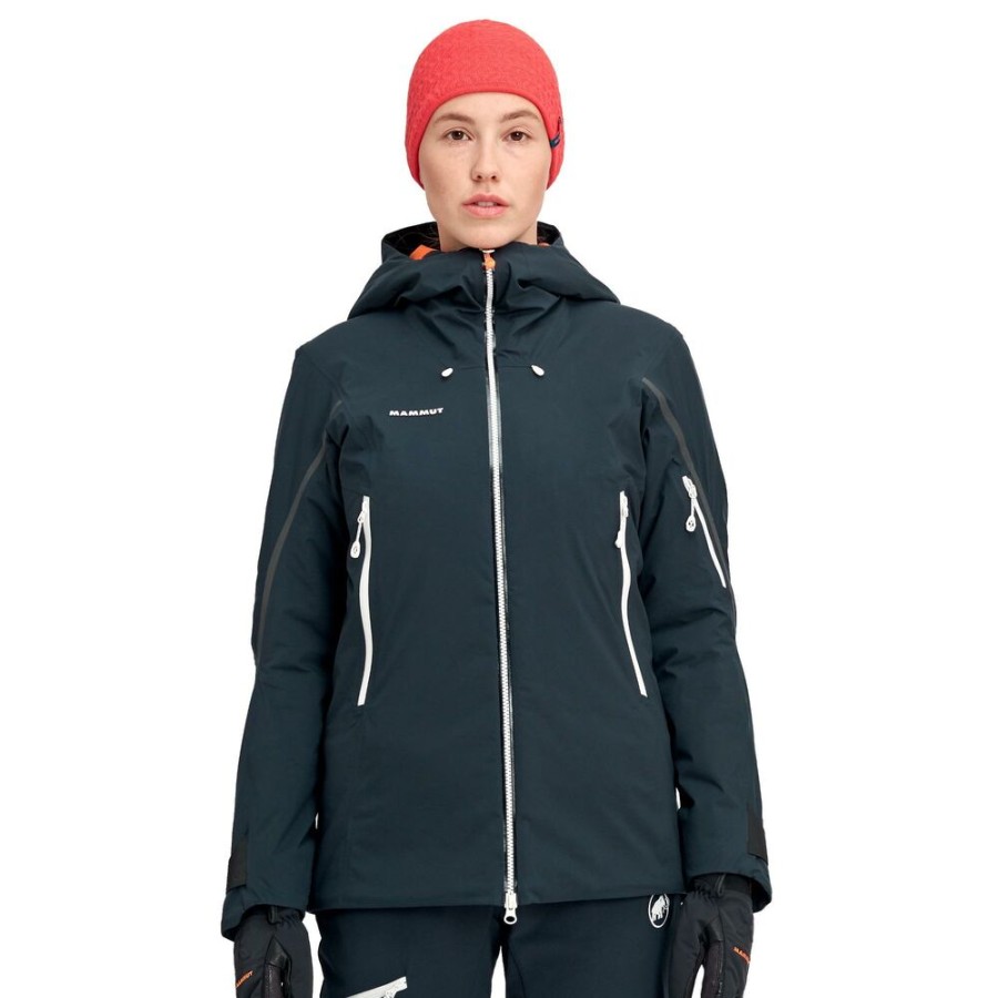 Outdoor Clothing MAMMUT | Mammut Nordwand Thermo Hs Hooded Jacket Women Night