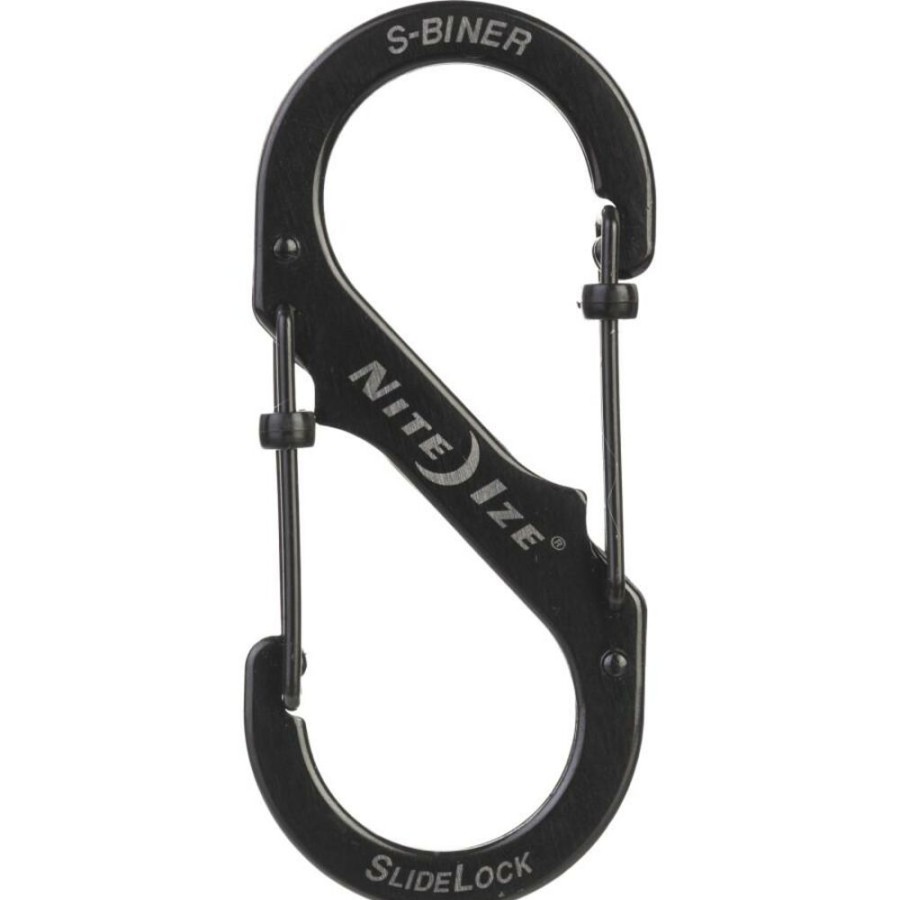 Travel NITE IZE | Nite Ize S-Biner #3 Slidelock Stainless Black Several