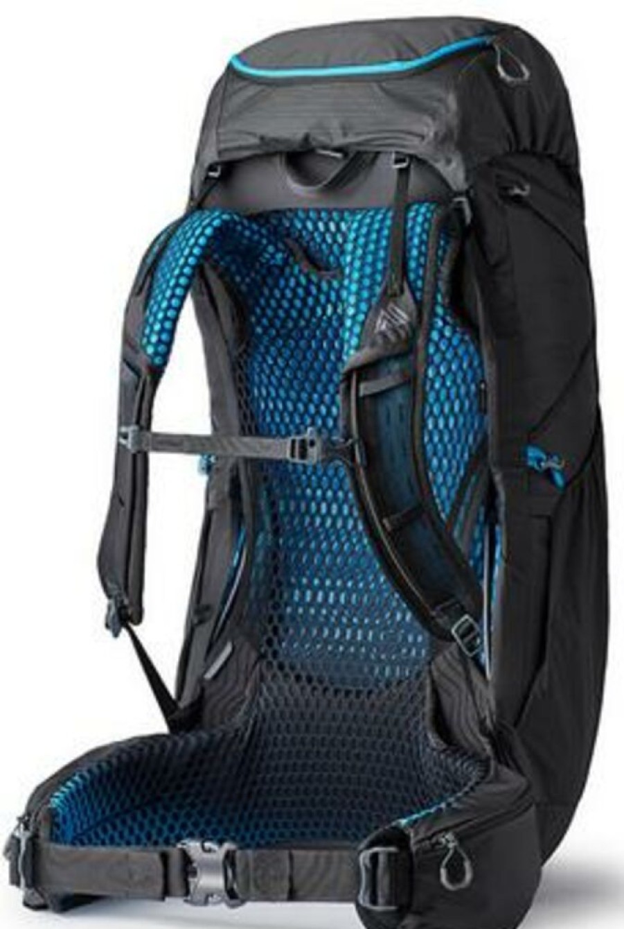 Backpacks&Bags GREGORY | Gregory Focal 58 Rc Ozone Black