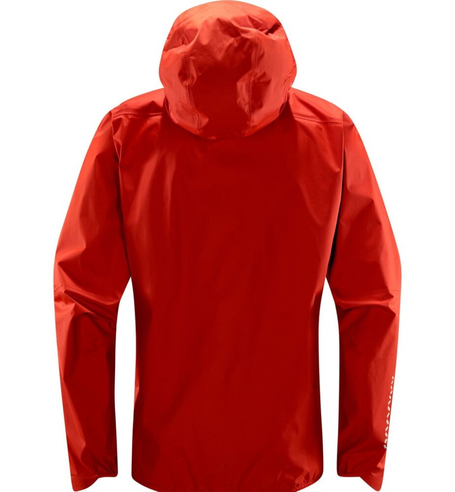 Outdoor Clothing HAGLOFS | Haglofs L.I.M. Gtx Active Jacket Men Habanero