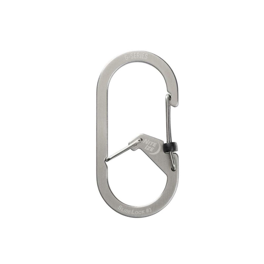 Travel NITE IZE | Nite Ize G-Series Carabiner Ss Silver #3 Several