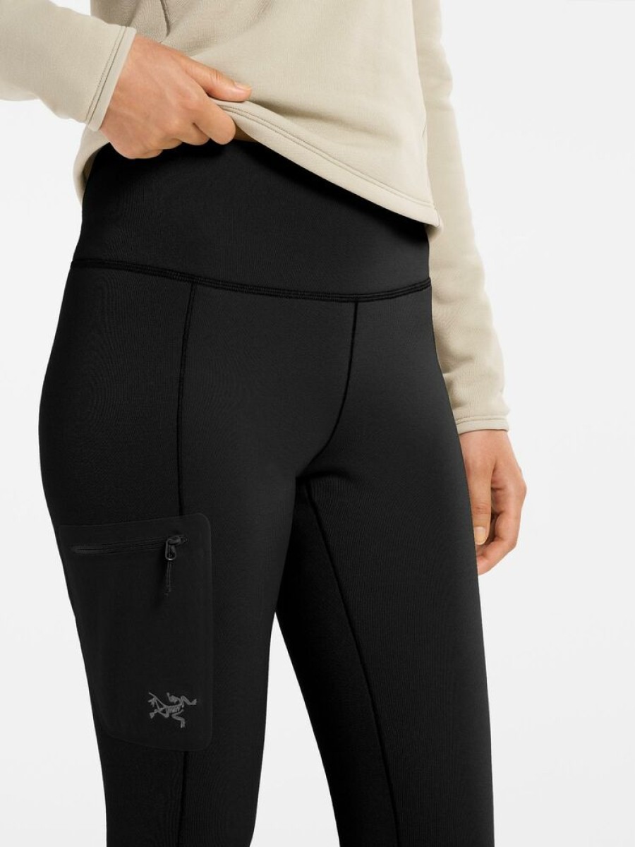 Outdoor Clothing ARCTERYX | Arcteryx Rho Ht Bottom W Black