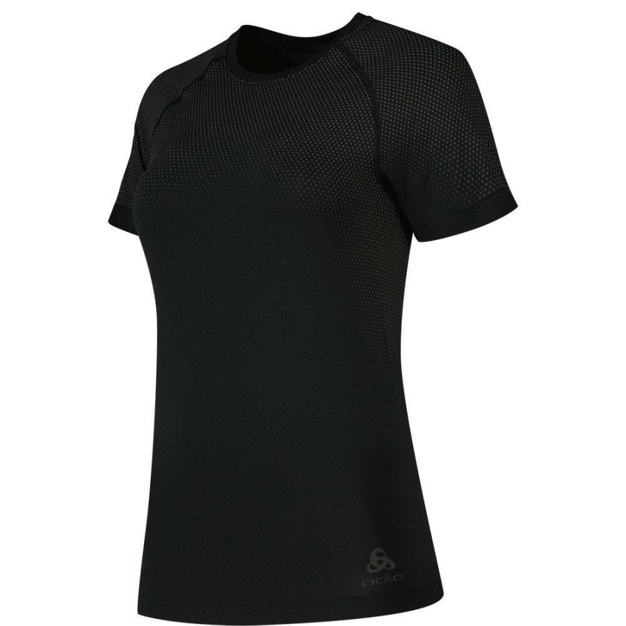 Outdoor Clothing ODLO | Odlo Bl Top Crew Neck S/S Performace Light Eco 188791 Black