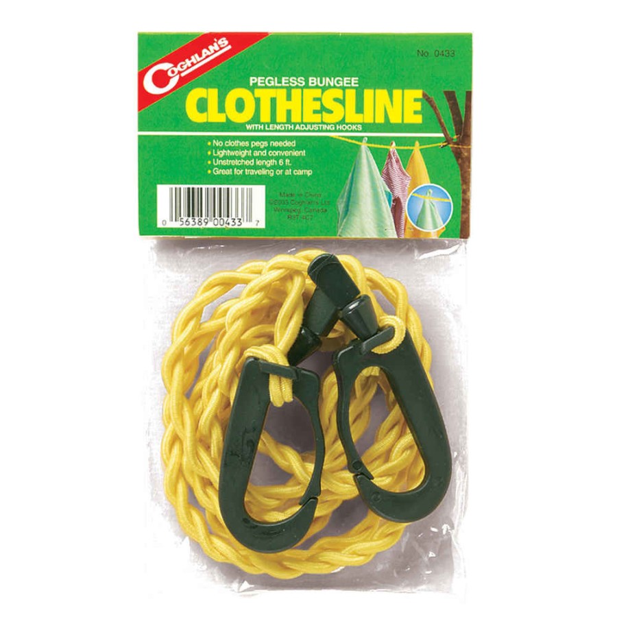 Kamperen COGHLANS | Coghlans Bungee Clothesline Clothesline For Camping Diverse