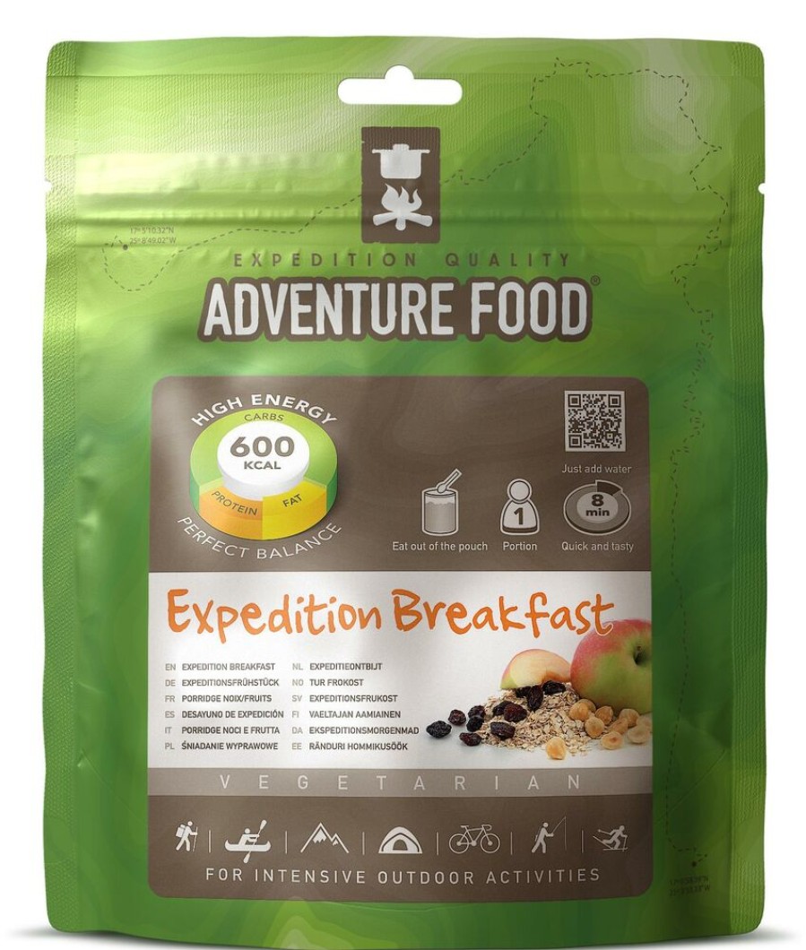 Kamperen ADVENTURE FOOD | Adventure Food Expedition Breakfast Breakfast Diverse