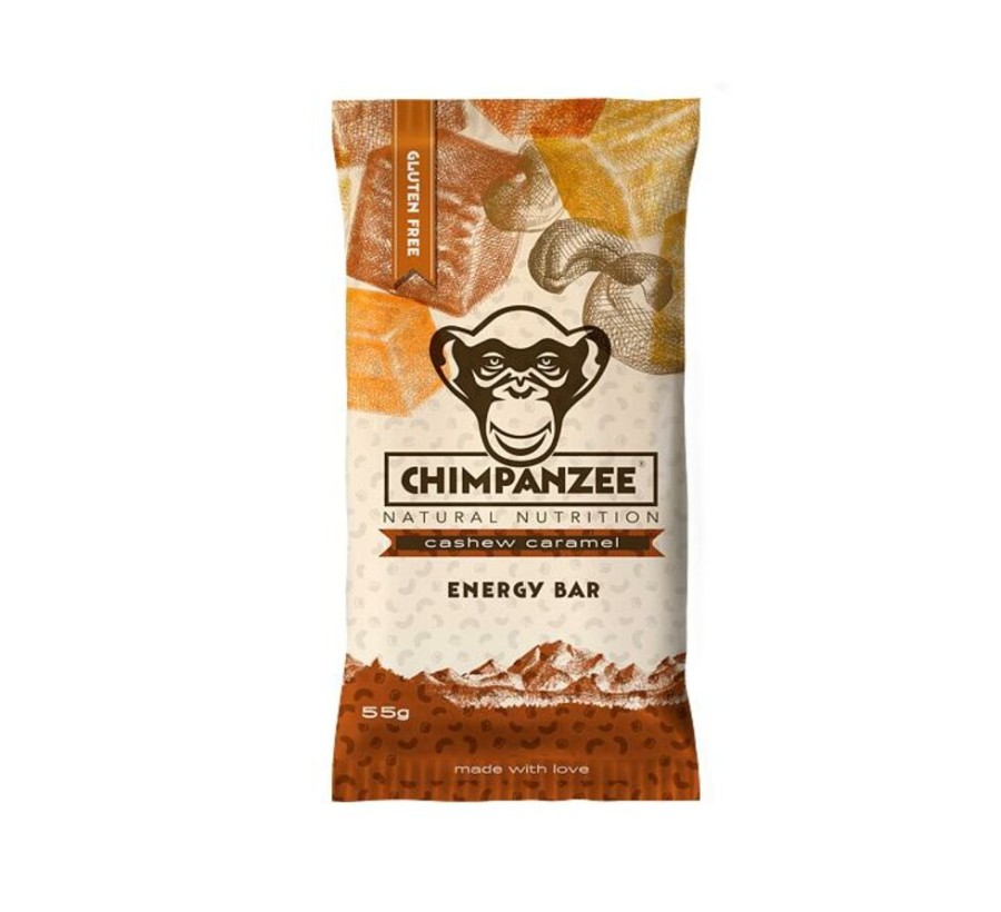 Kamperen CHIMPANZEE | Chimpanzee Energy Bar Cashewnoot & Caramel Diverse