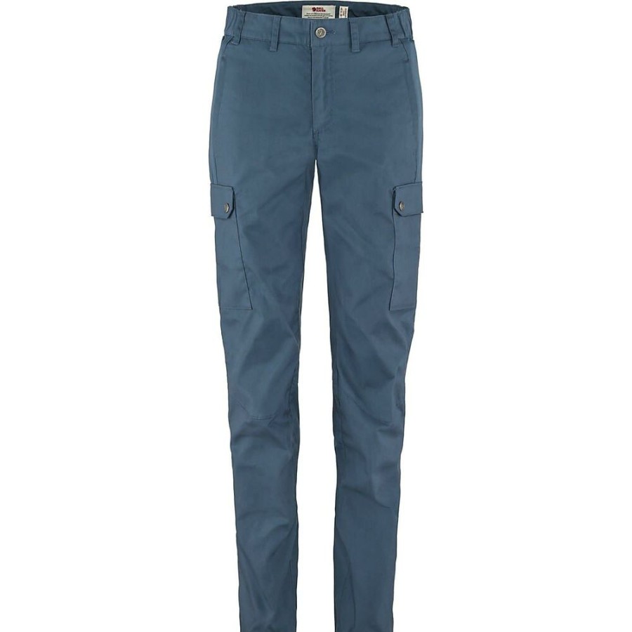 Outdoor Clothing FJALLRAVEN | Fjallraven Stina Trousers W Reg Indigo Blue