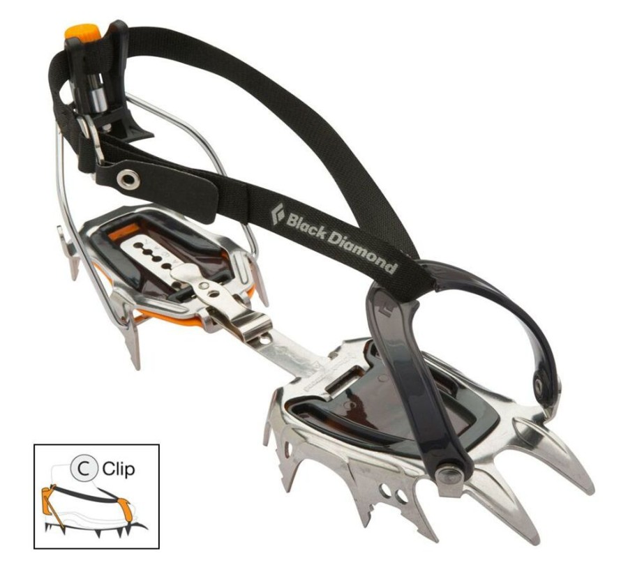 Mountain Sports & Winter Sports BLACK DIAMOND | Black Diamond Sabretooth Clip - 14-Point Crampons Several