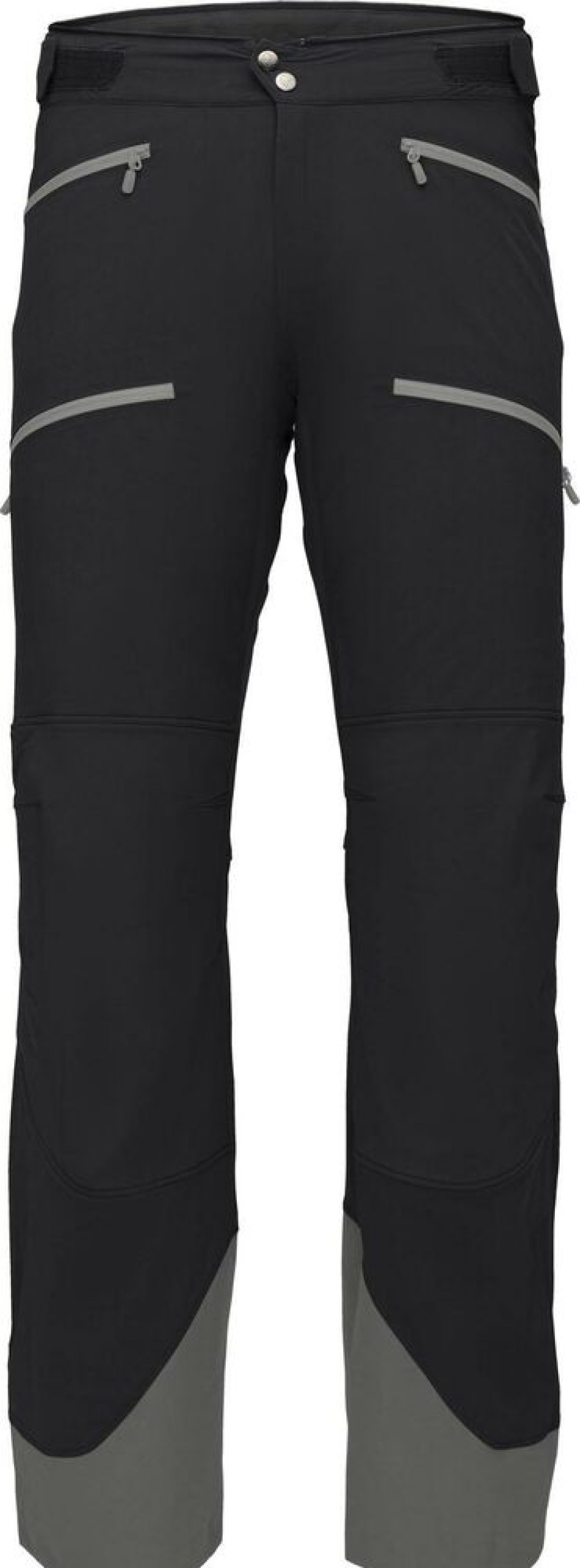 Outdoor Clothing NORRONA | Norrona Lyngen Flex1 Pants M Caviar/Castor Grey