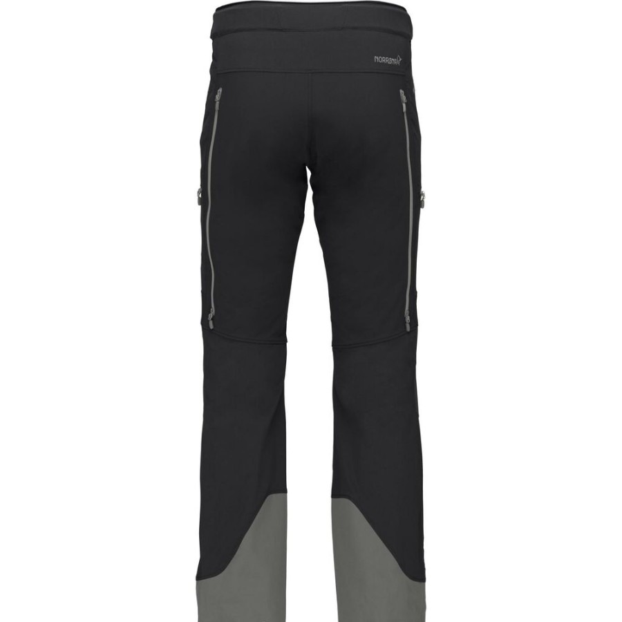 Outdoor Clothing NORRONA | Norrona Lyngen Flex1 Pants M Caviar/Castor Grey