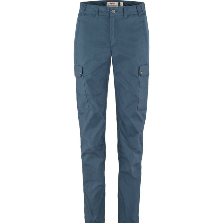 Outdoor Clothing FJALLRAVEN | Fjallraven Stina Trousers W Long Indigo Blue