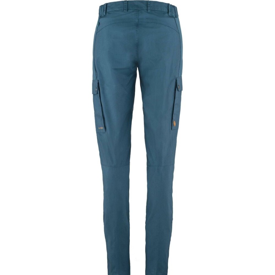 Outdoor Clothing FJALLRAVEN | Fjallraven Stina Trousers W Long Indigo Blue