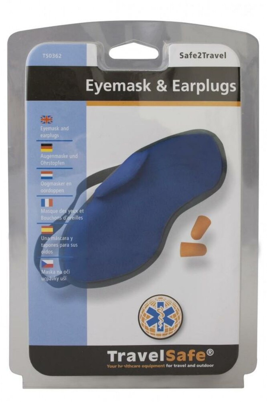 Travel TRAVELSAFE | Travelsafe Eye Mask And Ear Plugs Several