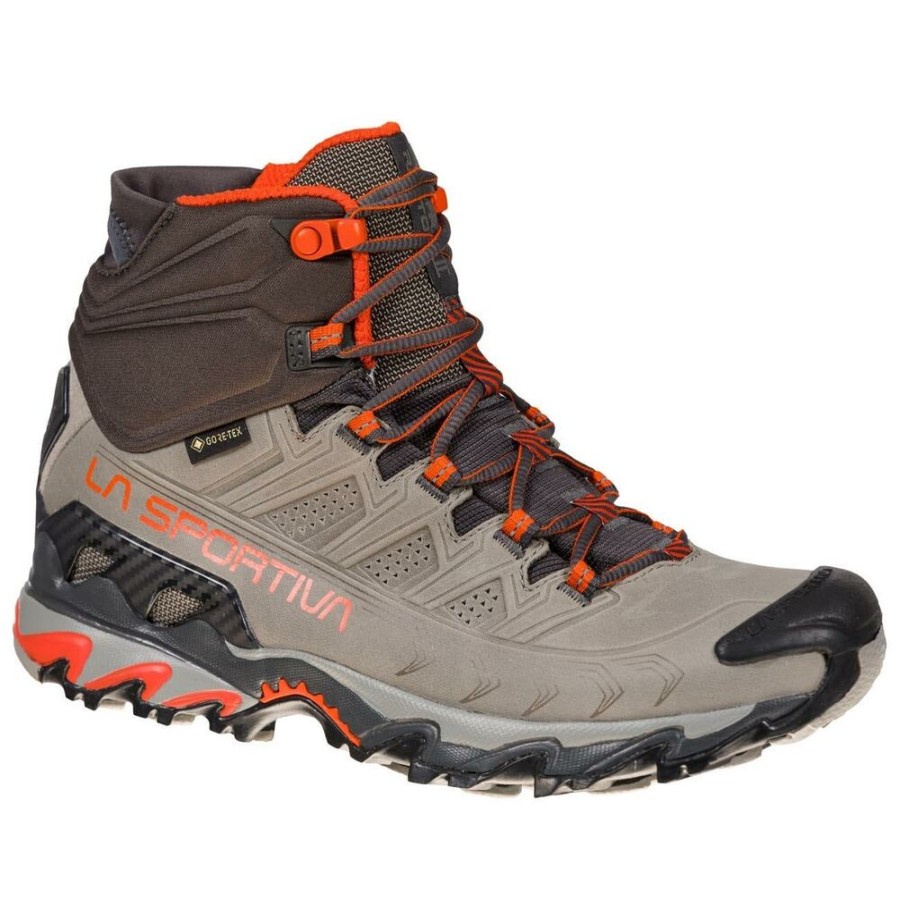 Shoes LA SPORTIVA | La Sportiva Ultra Raptor Ii Mid Leather Wide Woman Gtx Moon/Paprika