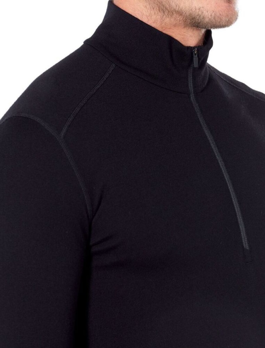 Outdoor Clothing ICEBREAKER | Icebreaker Mens 260 Tech Ls Half Zip