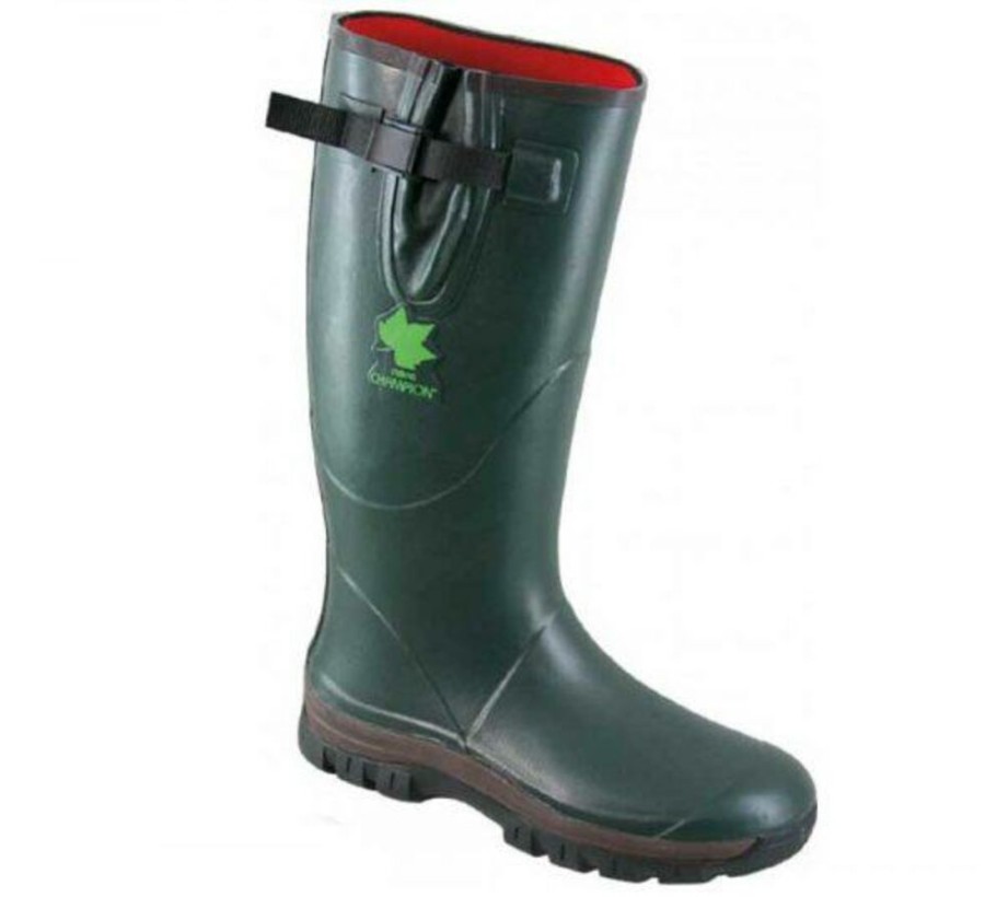 Shoes NORA | Nora Champion Natural Rubber Boot Green