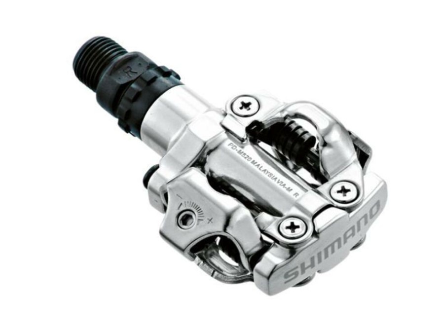 Fiets SHIMANO | Shimano Spd Pedal M520 W/Plates Zwart