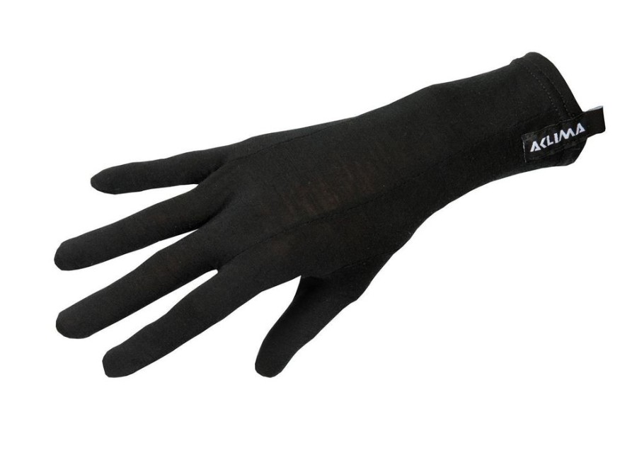 Outdoor Clothing ACLIMA | Aclima Hotwool Liner Glove Jet Black