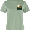 Outdoor Clothing FJALLRAVEN | Fjallraven Nature T-Shirt W Sage Green