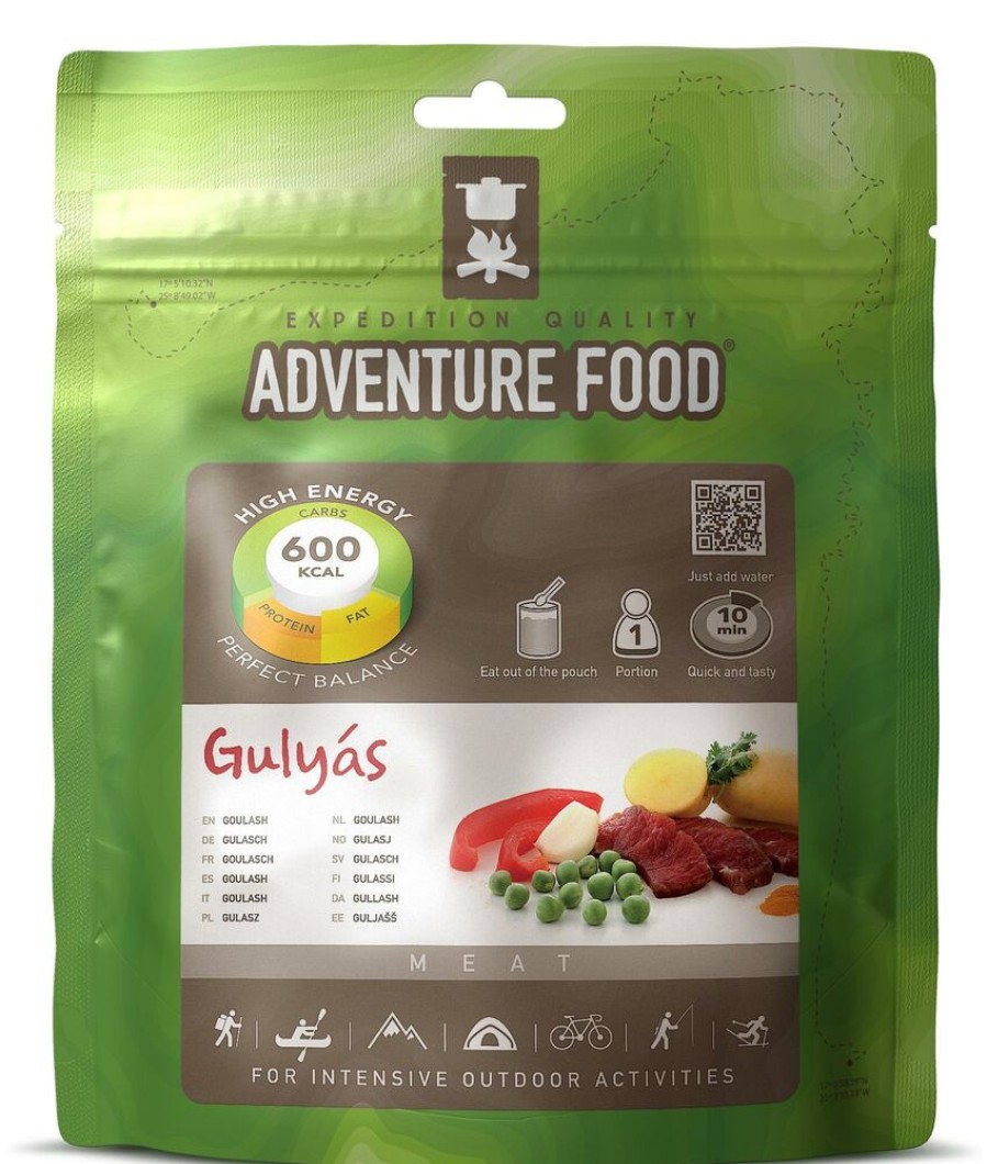 Kamperen ADVENTURE FOOD | Adventure Food Goulash Puree Met Rundvlees Diverse