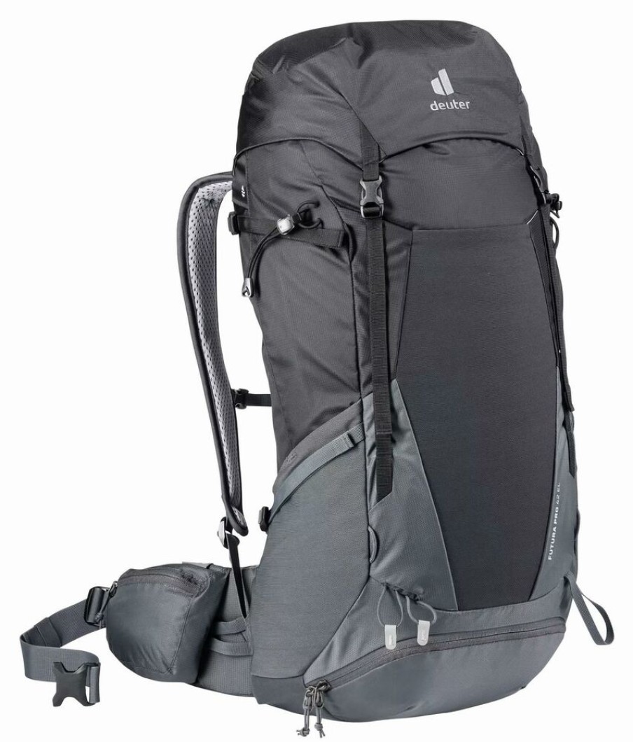 Backpacks&Bags DEUTER | Deuter Futura Pro 42 El Black/Graphite