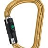 Mountain Sports & Winter Sports PETZL | Petzl William Ball Lock Gold Several