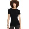 Outdoor Clothing FALKE | Falke Wt Light Short Sleeved Shirt Women Black