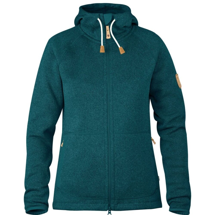 Outdoor Clothing FJALLRAVEN | Fjallraven Ovik Fleece Hoodie Women