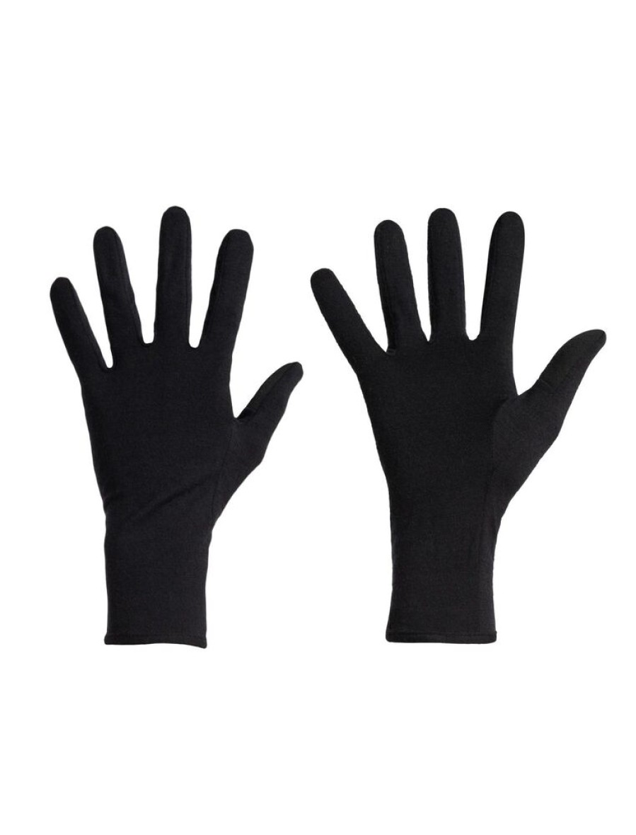 Outdoor Clothing ICEBREAKER | Icebreaker 260 Tech Glove Liner Black