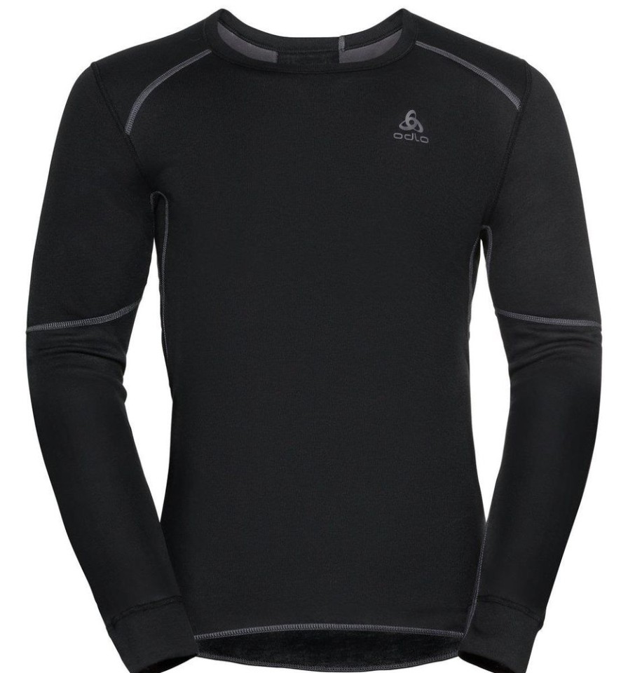 Outdoor Clothing ODLO | Odlo Bl Top Crew Neck L/S 159222 Black