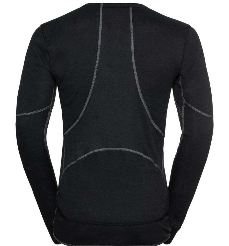 Outdoor Clothing ODLO | Odlo Bl Top Crew Neck L/S 159222 Black