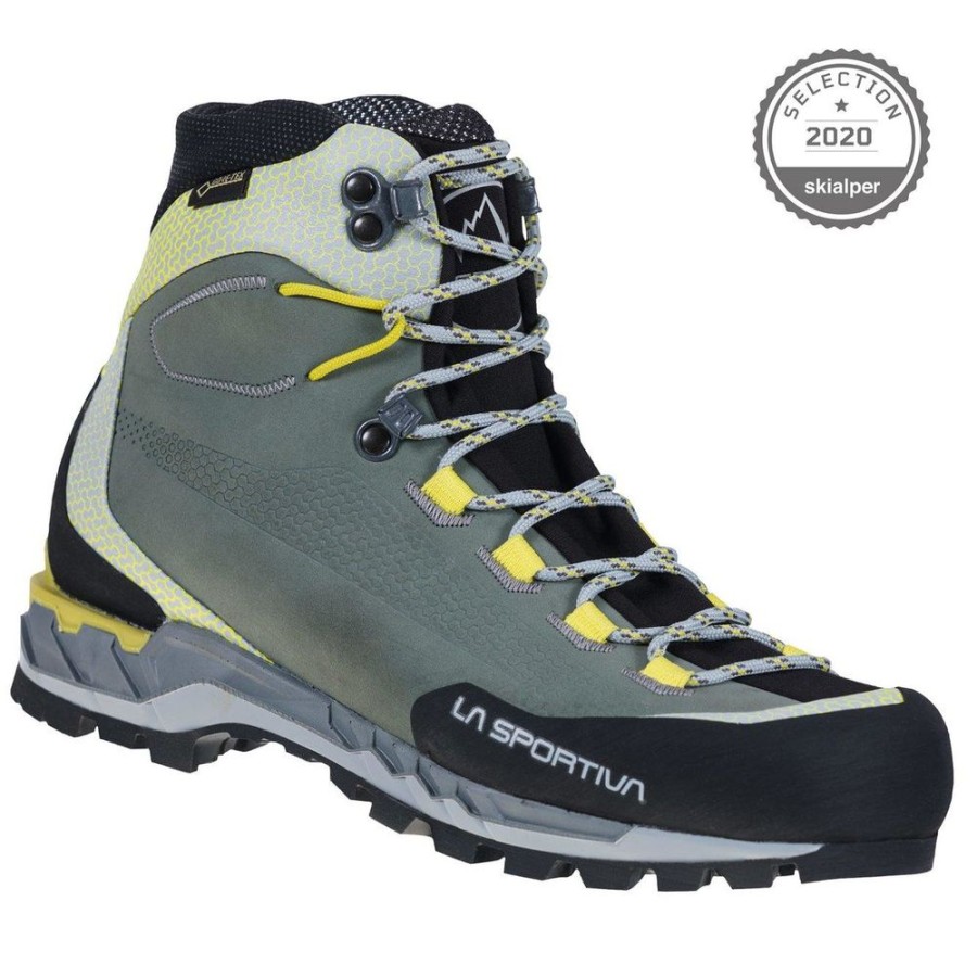 Shoes LA SPORTIVA | La Sportiva Trango Tech Leather Women Gtx Clay/Celery