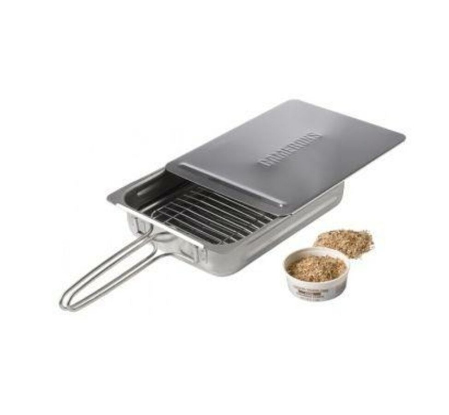 Kamperen CAMERONS | Camerons Smoker Stainless Steel 38X28X8.5 Cm Diverse