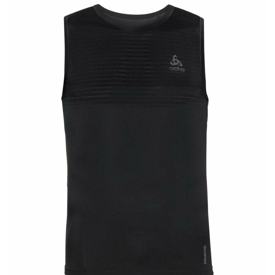 Outdoor Clothing ODLO | Odlo Bl Top V-Neck Singlet Perf 188472