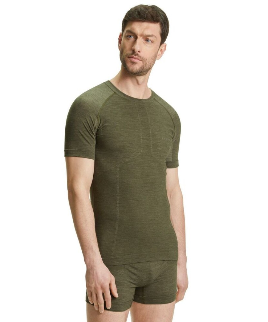 Outdoor Clothing FALKE | Falke Wt Light Short Sleeved Shirt Men