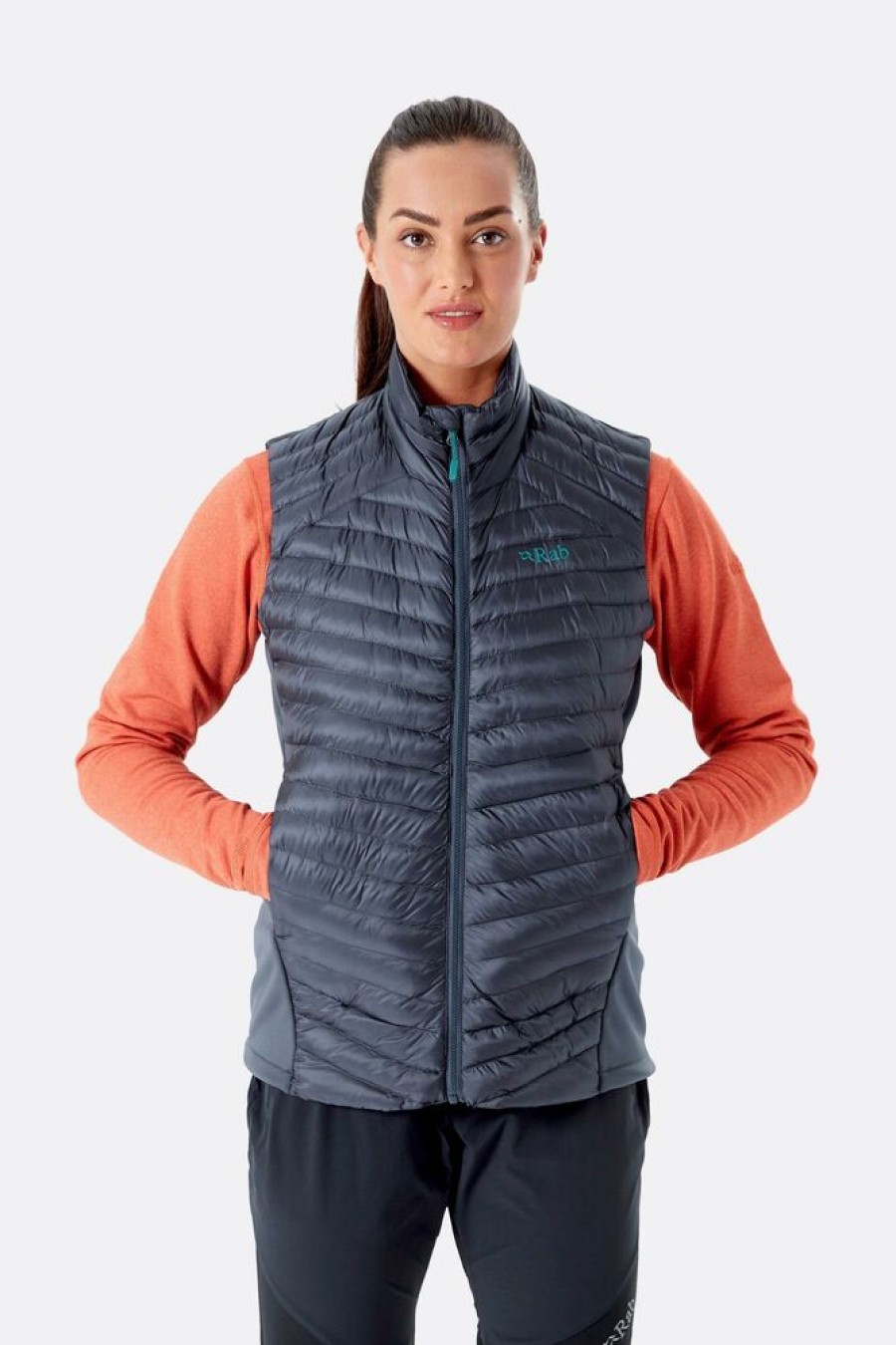 Outdoor Clothing RAB | Rab Cirrus Flex 2.0 Vest Womens Steel