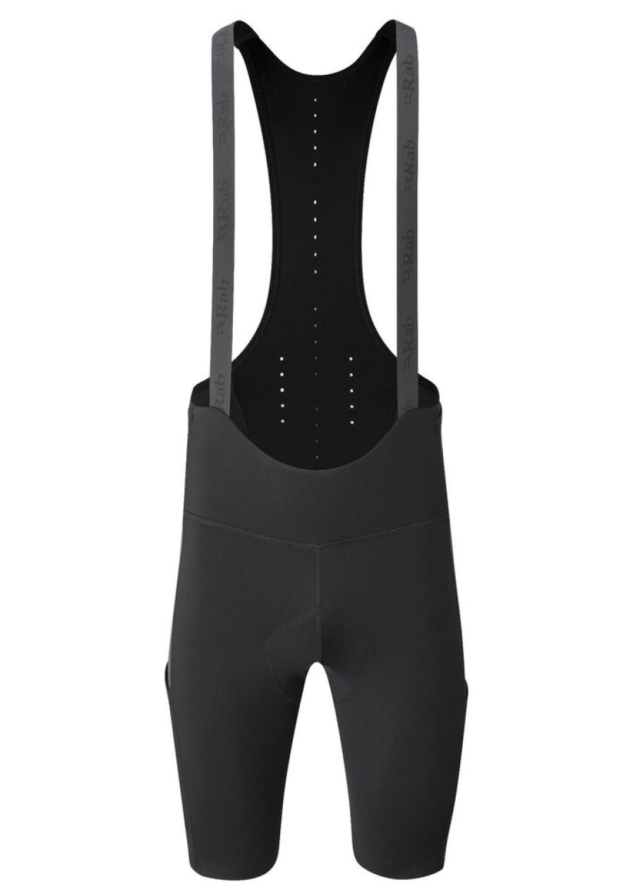 Outdoor Clothing RAB | Rab Cinder Cargo Bib Shorts Black