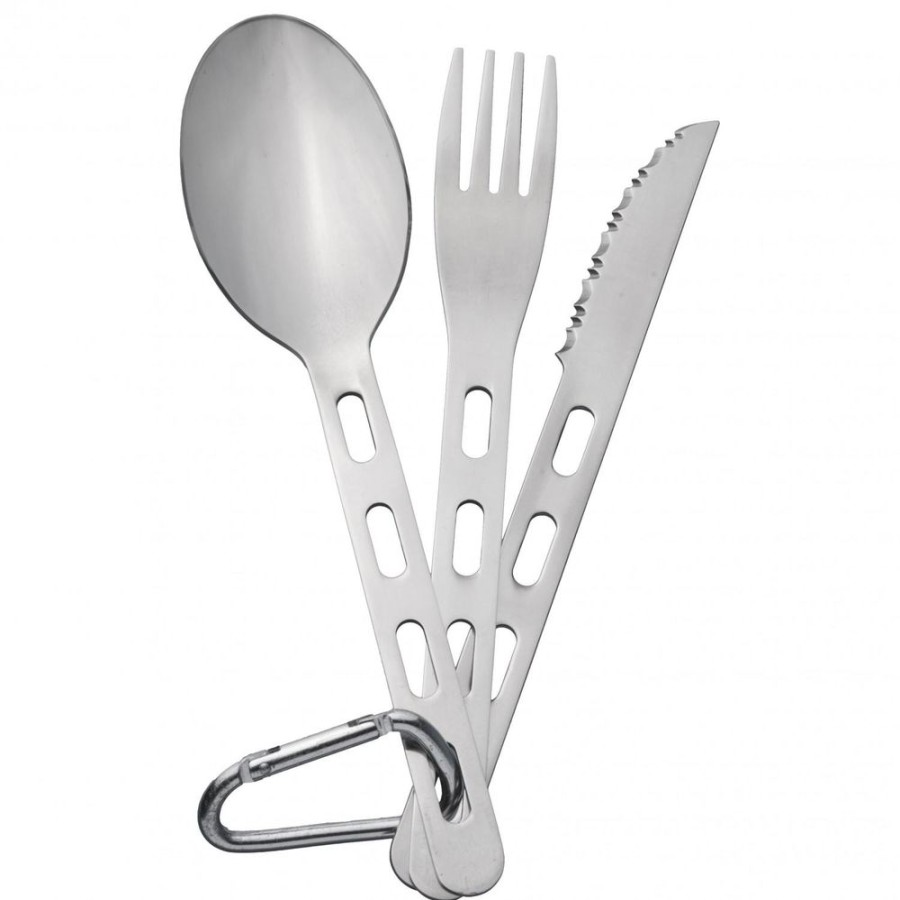 Kamperen BASICNATURE | Basicnature Cutlery Set Backcountry Diverse