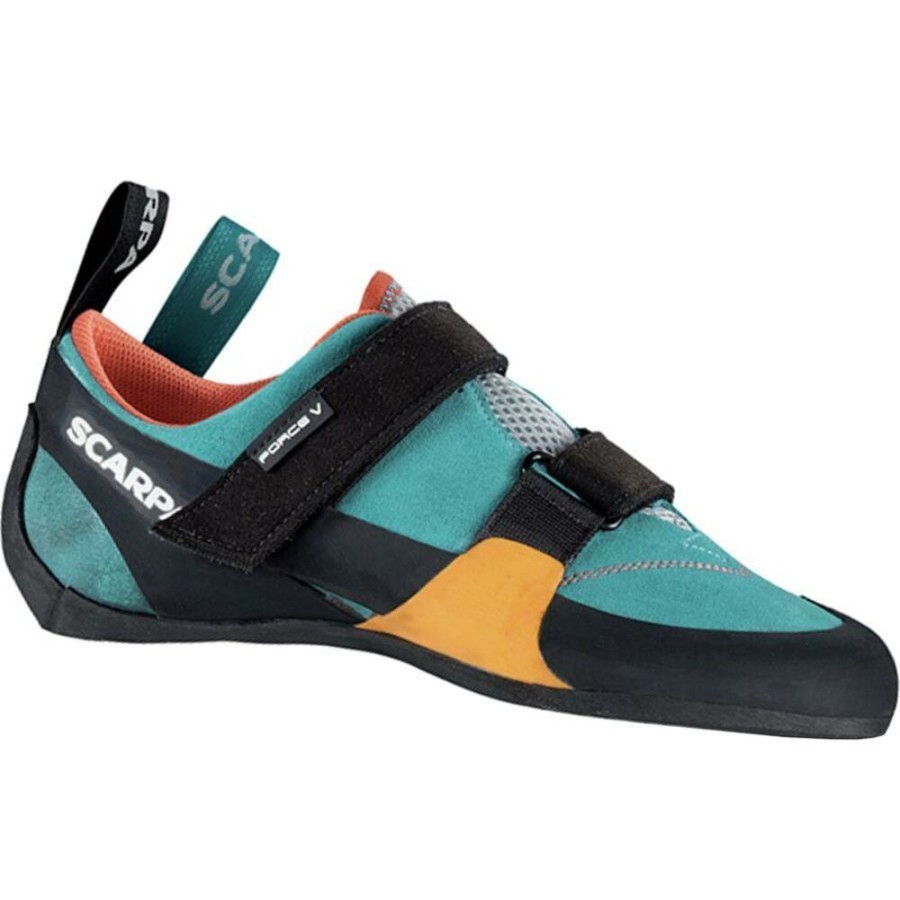 Mountain Sports & Winter Sports SHOE | Scarpa Force V Wmn - Climbing Shoe Women (From Size 35) Icefall/ Mandarin Red