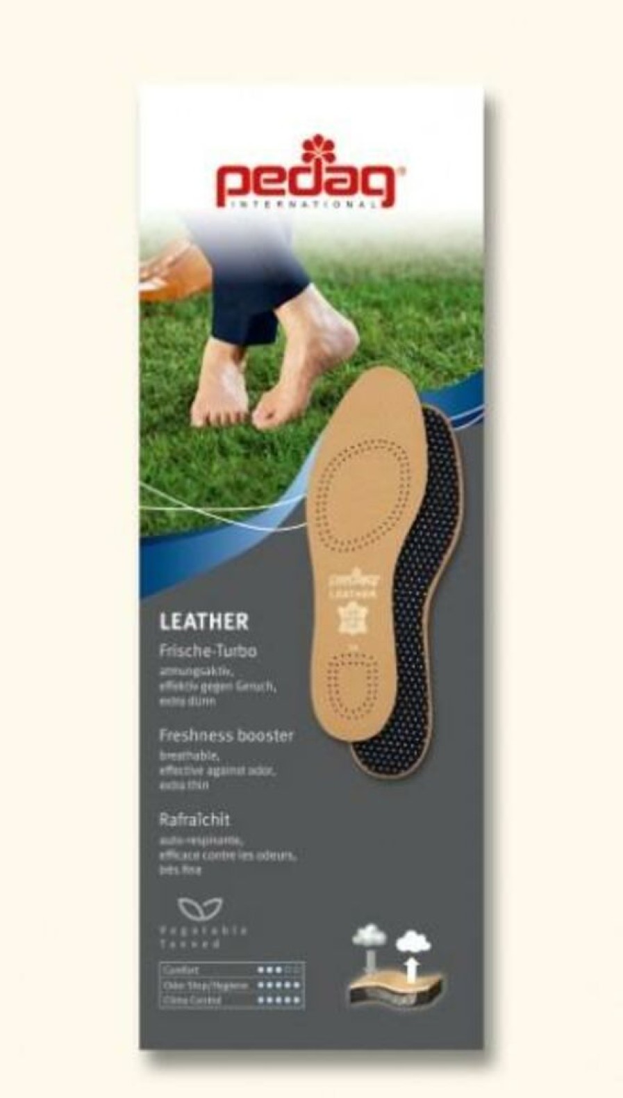 Mountain Sports & Winter Sports PEDAG | Pedag Leather Insoles Brown