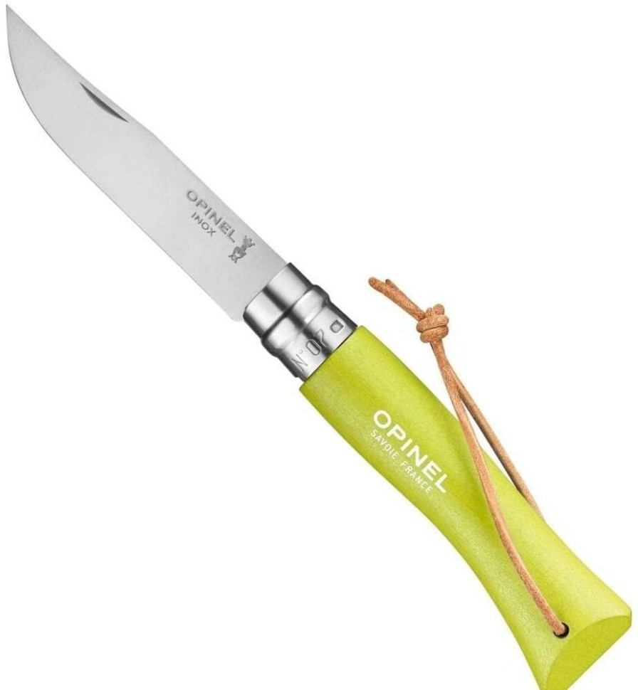 Equipment OPINEL | Opinel Opinel N°07 Stainless Steel Leather Cord Pocket Knife Several