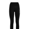 Outdoor Clothing ACLIMA | Aclima Warmwool 3/4 Longs Woman Jet Black