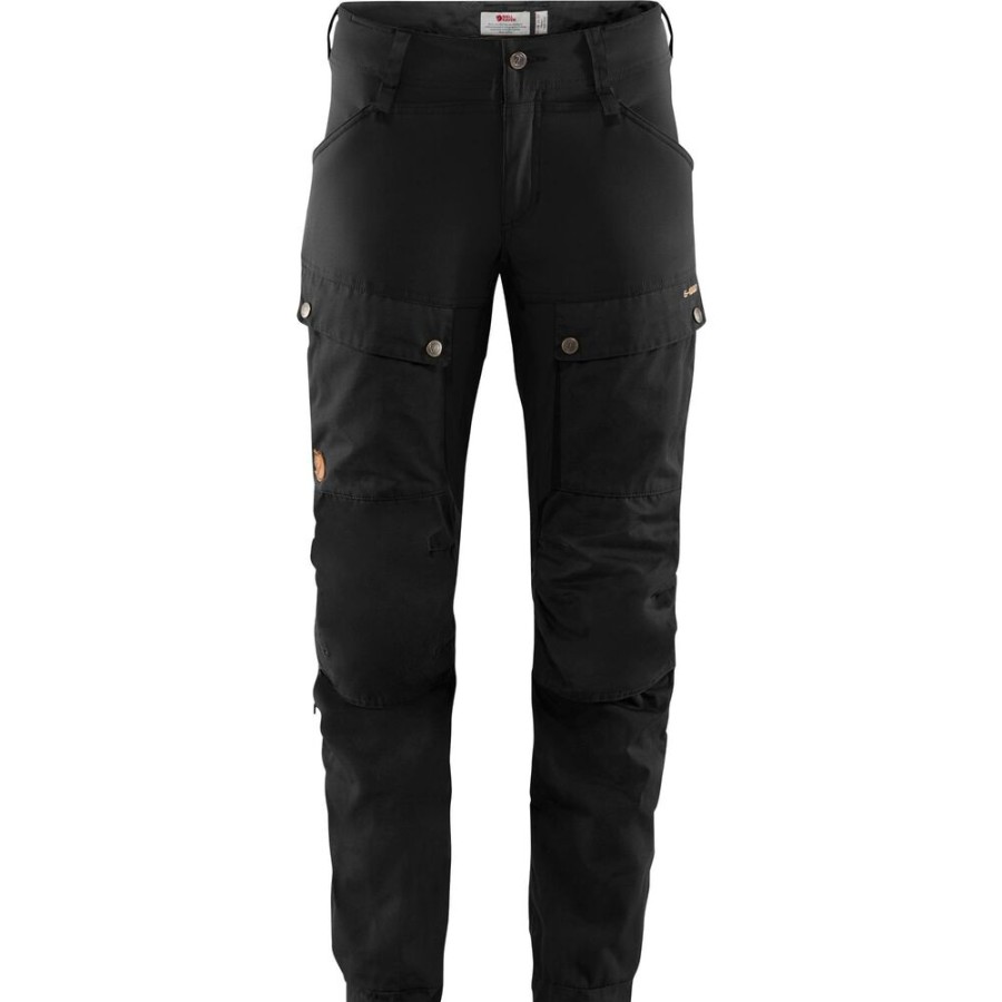 Outdoor Clothing FJALLRAVEN | Fjallraven Keb Trousers W Reg Black