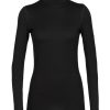 Outdoor Clothing ICEBREAKER | Icebreaker W 260 Tech Ls Turtleneck Black