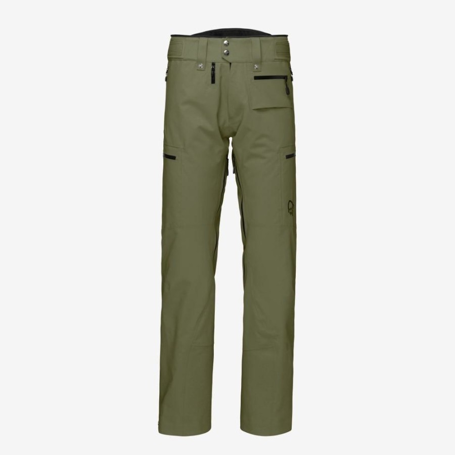 Outdoor Clothing NORRONA | Norrona Lofoten Gore-Tex Pro Plus Pants M Olive Night