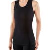 Outdoor Clothing FALKE | Falke Warm Singlet Women Tight Fit 39114 Black