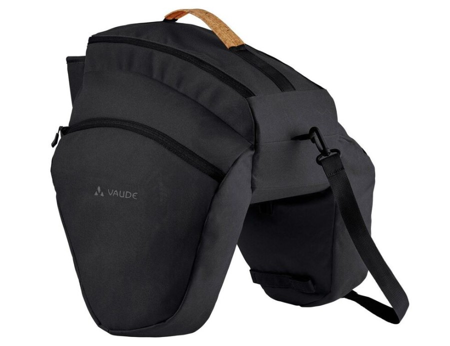 Backpacks&Bags VAUDE | Vaude Esilkroad Plus - Bagagedragertas Voor E-Bike Black