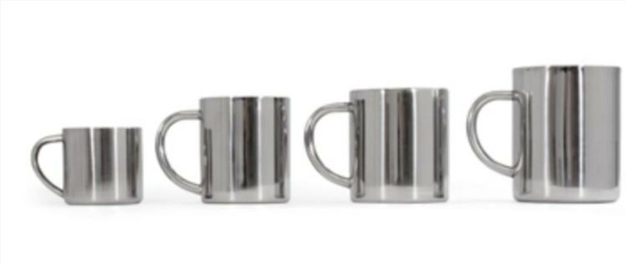 Kamperen BASICNATURE | Basicnature Stainless Steel Thermo Mug 0.1 Liter Espresso Diverse